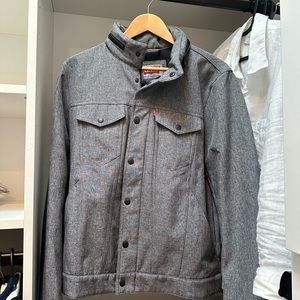 Levi’s Jacket Size M, soft shell stand collar commuter trucker jacket